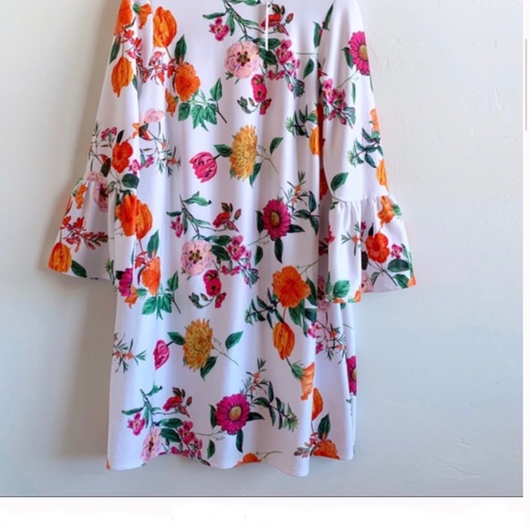 US/20 UK/24 ASOS CURVE Botanical mini shift dress - Picture 7 of 7